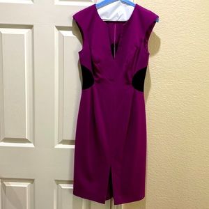 Black Halo, Size 0 Dark Magenta Sheath